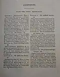 Contents to volume I of A Course of Lectures on Natural Philosophy and the Mechanical Arts (1807)