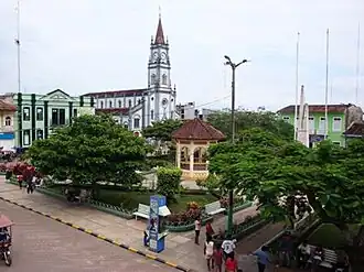 Plaza de Armas of Yurimaguas