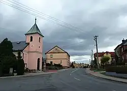 Centre of Závada