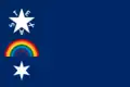 Speculative design of the amended Zavala flag based on the amendments in the remaining Washington-On-The-Brazos convention notes