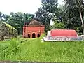 The mosque and tombs believed to be family of Zinda Pir