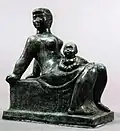 New Horizons. Bronze sculpture, 1951, approximately 42 inches high.