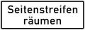 End of passing over verges/shoulder