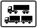 Single- and double-trailer semis