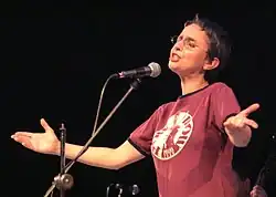 Zuzana Navarová in 2003 in Vsetín.