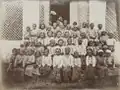 A group of freed children