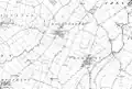 A map of Nottinghamshire showing Hawksworth