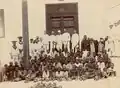 Slaves captured from a dhow