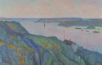 Kyrkesund, Tjörn